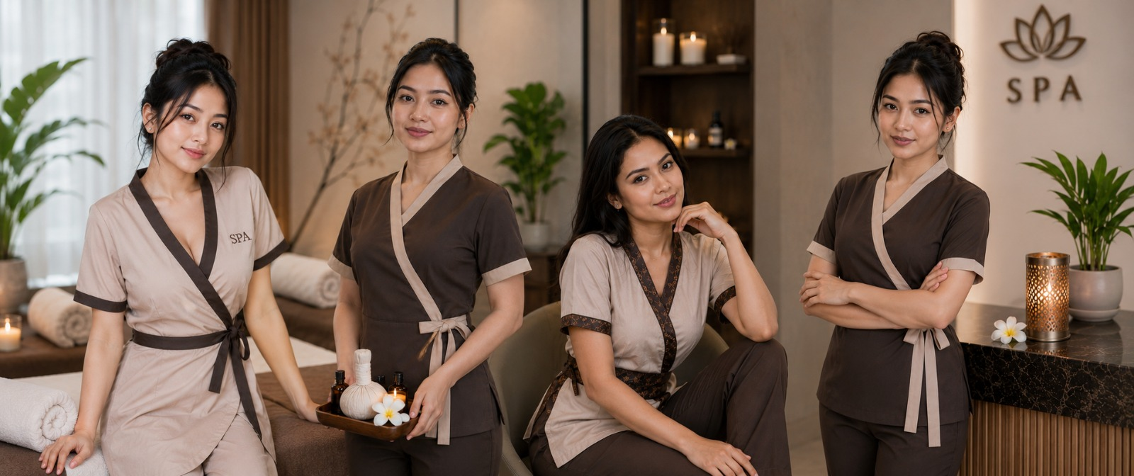 Blue Lotus Spa Malad premium spa interior